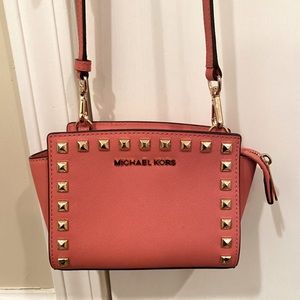 Michael Kors mini studded Selma (removable strap)